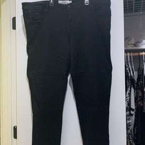 Torrid a 22R  denim black first at fit jeans